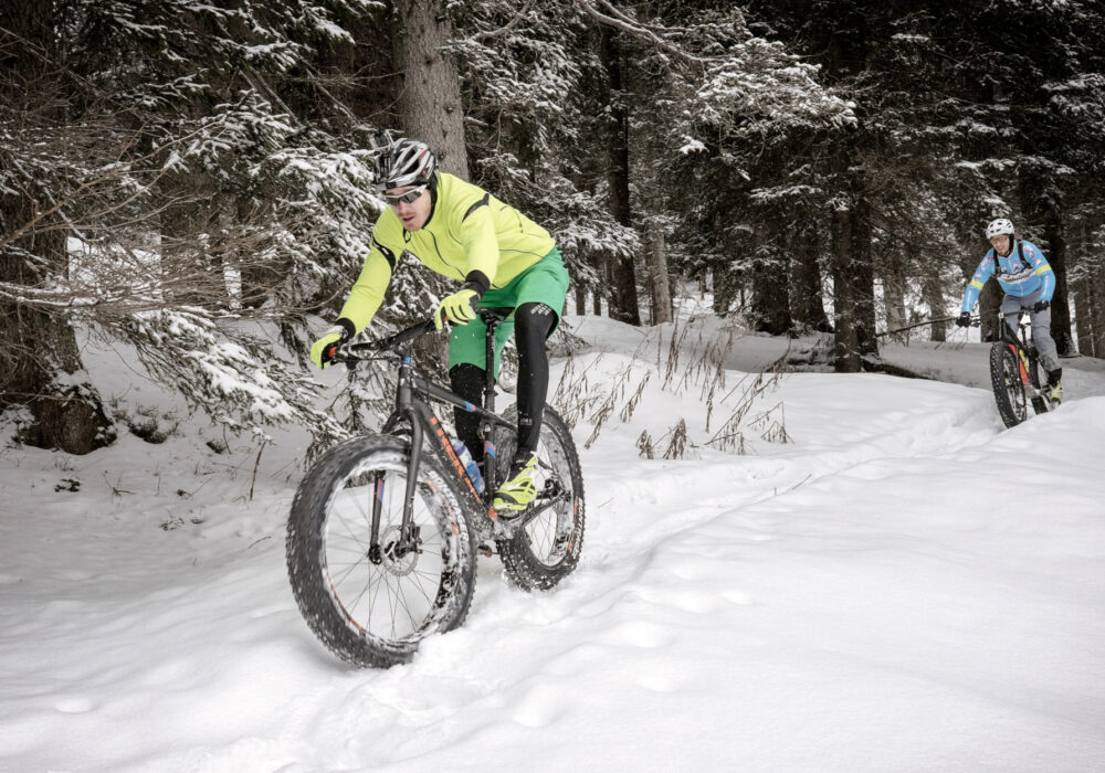 Scopri il fascino del Trentino innevato in sella a una fat bike!